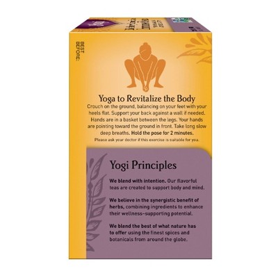 Yogi Tea Elderberry Lemon Balm Immune + Stress - 16ct