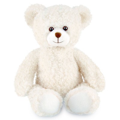 Bearington Brody Plush Cream Teddy Bear Ultra-soft Stuffed Animal, 16 Inch