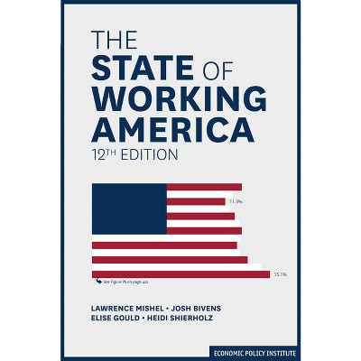 The State of Working America - (Economic Policy Institute) 12th Edition by  Lawrence Mishel & Josh Bivens & Elise Gould & Heidi Shierholz (Hardcover)