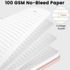 Belatt Lined Spiral Journal Notebook, A5 College Ruled Notebook for Journaling, Note-Taking, and Daily Planning, Durable Hardcover with Elegant Design - 2 of 4