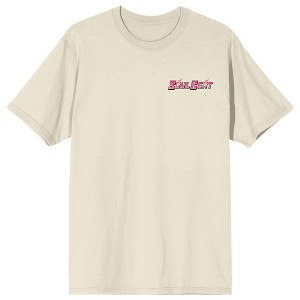 Soul Beat Morganne Walker Comic Background Women's Natural Crew Neck Short Sleeve T-shirt - 1 of 4