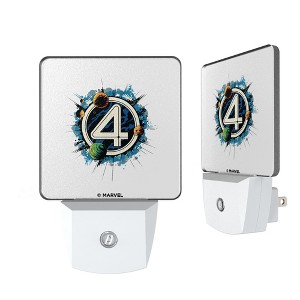 Marvel Fantastic 4 Badge Night Light 2-Pack - 1 of 4