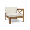 VisioGear Patio Chaise Lounges, 5-Piece Patio Furniture Set with Thick Cushion, Outdoor Furniture with Wood Table, Beige, 81.5"*28"*24" - 4 of 4