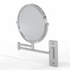 Aptations Mirror Image Double Arm Wall Mirror, 7.75-Inch Diameter, 1X and 5X Magnification - 3 of 4