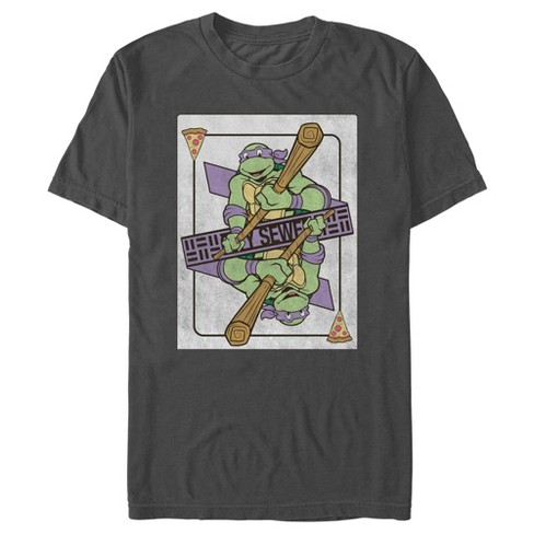 Teenage Mutant Ninja Turtles Characters Adult Short Sleeve T-Shirt White / XL