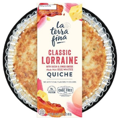 La Terra Fina Lorraine Quiche - 23oz