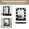 Tangkula Hollywood Makeup Cosmetic Mirror Wall Mounted Vanity Mirror with Light - 3 of 4