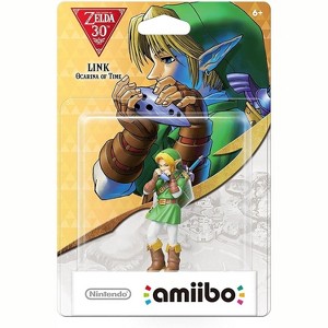 Link Ocarina of Time Amiibo - Compatible with Switch, Wii U, and 3DS - 1 of 2