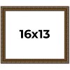 PosterPalooza | Sculpted Gold Picture Frame - UV Acrylic, Backing Board, Hanging Hardware Included - 2 of 4