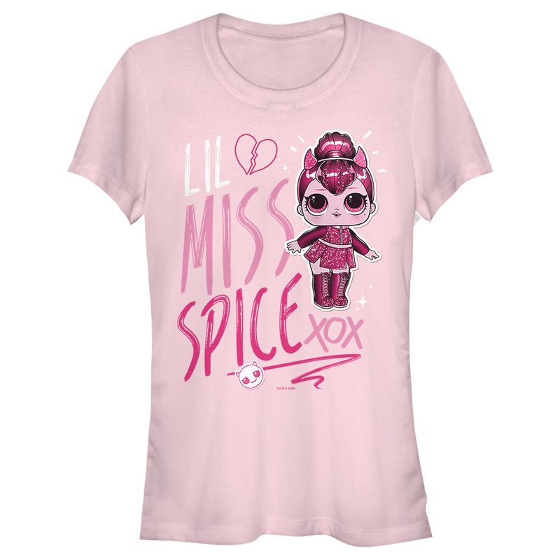 Juniors Womens L.O.L Surprise Lil Miss Spice Sass T-Shirt, 1 of 4