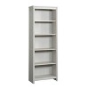 Homy Casa 5-Shelf Bookcase with Adjustable Shelves for Living Room, Bedroom or Home Office, White - 2 of 4