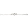 Black Bow Jewelry 1.5mm Sterling Silver, Hollow Beaded Chain Necklace - 4 of 4