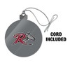 Rider University Secondary Logo Acrylic Christmas Tree Holiday Ornament - 3 of 4