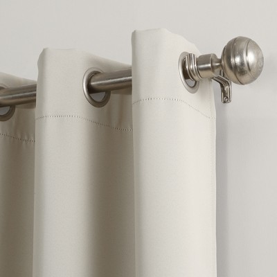 Pearl Blackout Energy Saving Grommet Curtain Panel, 40" x 108"