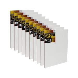 Jerry's Artarama Da Vinci Dual Sided Pro Panel Board - Pack, 6mm Deep Panels for Painting - Archival, Acid-Free Art Supplies - Ultra-Smooth & Medium - 1 of 4