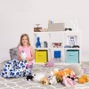 Stuffed Animal Storage Bean Bag Chair Cover for Kids' - Posh Creations - 3 of 4