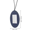 Unique Bargains Oval Elastic Cord Luggage Tag 1 Pc - 2 of 4