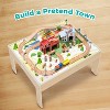 Preschool Play Lab Kids 85-pc. Wooden Train Table Play Set - 3 of 4