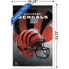 Trends International NFL Cincinnati Bengals - Helmet 16 Framed Wall Poster Prints - 3 of 4