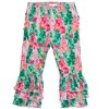 RuffleButts Toddler Girls Ruffle Flare Pants - 2 of 2