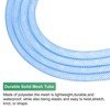 Unique Bargains Elastic Fabric Durable Mesh Tubing Multipurpose Use Waterproof Mesh Tube Ribbon 1 Pc - 2 of 4