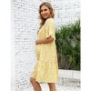 Women's Maternity Casual Dress  Flowy Floral Print, Ruffle leeves - 2 of 4