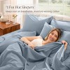 260 Thread Count Organic Cotton Percale Bed Sheet Set by Bare Home - 3 of 4
