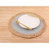 REGALWOVEN Dining Table Decor Indoor Outdoor Kitchen Wipe Clean Farmhouse Placemats 4 Pcs 14*14 in - 3 of 4