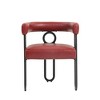 NicBex Accent Chair Upholstered Living Room Chairs set of 2 Modern Arm Chair with Solid Wood Frame for Bedroom, Reading Room - 2 of 4