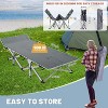 Docred Folding Camping Cot with Mattress & Carry Bag for Adults – Standard & Oversized XXL, Single & 2-Pack Outdoor Sleeping Bed Options - 3 of 4