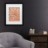 Trademark Fine Art - Treechild White Cubes Pattern Matted Framed Art - image 2 of 4