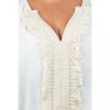 Women's Blouse With Fringes On The Neckline - Plus - Adriana Contreras - 4 of 4