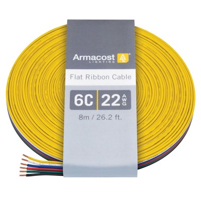 Armacost Lighting 6C 22AWG Flat Ribbon Cable Light Accessory