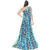 LA LEELA Women's Beachwear Summer Bikini Wraps Beach Wrap Swimwear Swim Cover Up Skirt Swimsuit Sarong Coverups for Women One Size Blue,Floral - 2 of 4