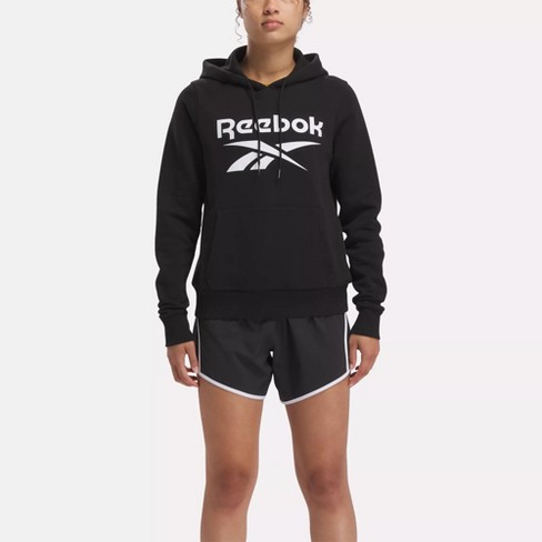 Reebok Identity Small Logo Fleece Zip-Up Hoodie in VECTOR NAVY