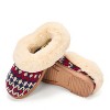 Dearfoams Women's Hannah Festive Knit Clog House Shoe Slipper - 3 of 4