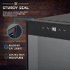 Ivation 6 Bottle Horizontal Thermoelectric Wine Cooler, Super Quiet Freestanding Wine Fridge - 3 of 4