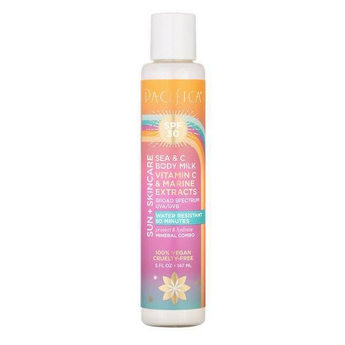 Pacifica Sea C Mineral Combo Body Milk Spf 30 5 Fl Oz Target