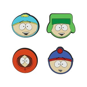 South Park Main Characters 4-Piece Lapel Pin Set - 1 of 3