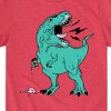 Boys' - Instant Message - T-Rex Ice Cream Short Sleeve Graphic T-Shirt - 2 of 4