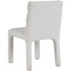 Meridian Furniture,Kai Cream Boucle Fabric Dining Chair, Set of 2 - 2 of 4