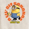 Boys' - Despicable Me Minions - A Lil Bit Bananas Graphic Long Sleeve Fleece Sweatshirt - 2 of 4