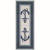 Unique Loom Outdoor Coastal Collection Area Rug - Anchor (' " x ' "  ) - 2 of 4
