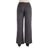 24seven Comfort Apparel Womens Comfortable Solid Color Palazzo Pants - 2 of 3
