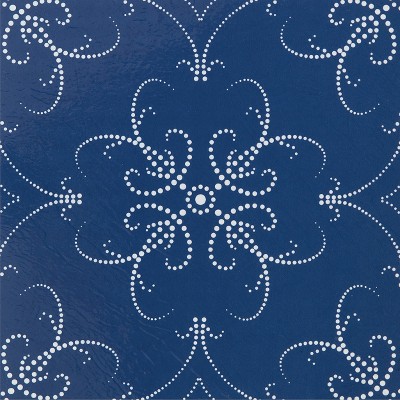GoodGram Peel N' Stick DIY Retro 12x12 Self Adhesive Vinyl Floor Tile - 20 Tiles (20 Total SF in a Box) - Navy Pearl - 20 Tiles/20 sq. ft.