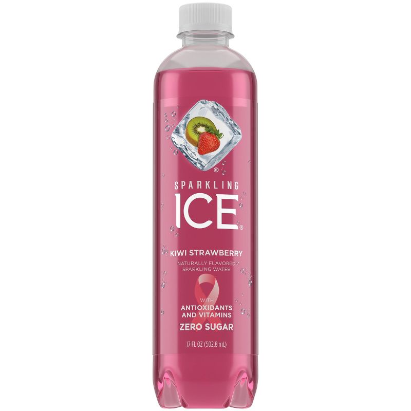 Sparkling Ice Kiwi Strawberry - 17 fl oz Bottle, 1 of 9