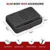 NAYSAYE Exercise Trainer Vibration Platform with Resistance Bands for Home Fitness , Black, 16.34"*16.34"*4.53" - 3 of 4