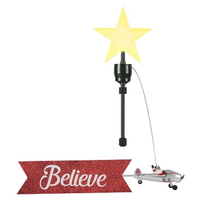 Mr. Christmas Animated Tree Topper with Banner