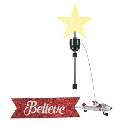 Mr. Christmas Animated Tree Topper with Banner