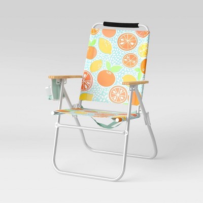 High & Wide Beach Chair Citrus Fruits - Sun Squad™